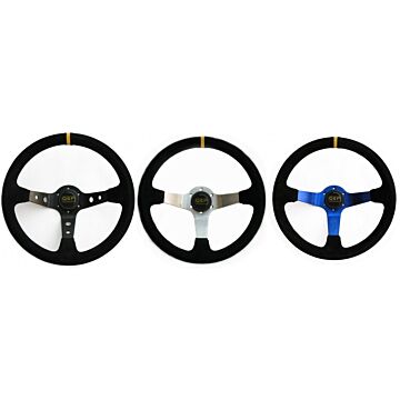 QSP Stuur Suede 70mm verdiept 350mm (universeel) | QS.S7xZ3 | A4H-TECH.COM