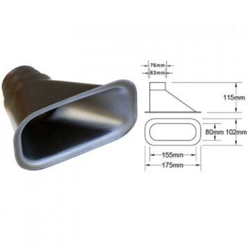 QSP Airduct versie 8 (Universeel) | QSP-QDUCT.8 | A4H-TECH.COM