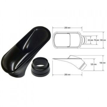QSP Airduct versie 9B (Universeel) | QSP-QDUCT.9B | A4H-TECH.COM