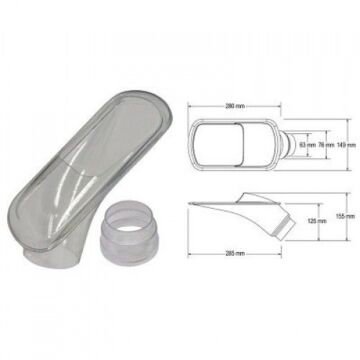 QSP Airduct versie 9C (Universeel) | QSP-QDUCT.9C | A4H-TECH.COM