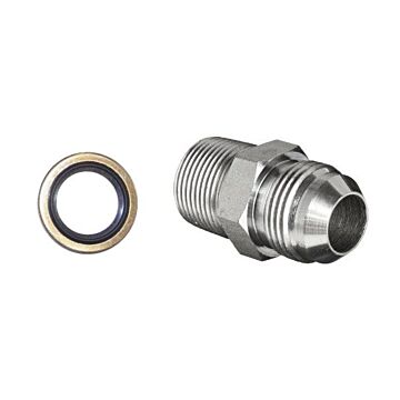 Mocal oil cooler adaptor fitting+ring (universal) | QSP-QG816101/BSP-QAB13/16 | A4H-TECH.COM