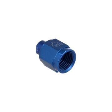 QSP Aluminium blind cap female AN4 blau (universal) | QSP-QG929-04 | A4H-TECH / ALL4HONDA.COM
