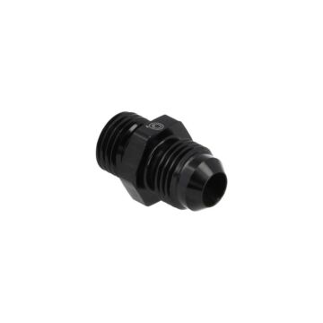 QSP Aluminium adapter AN6 male nach M16x1.5 schwarz (universal) | QSP-QGZ816-06-M1615 | A4H-TECH / ALL4HONDA.COM