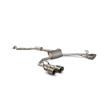 Scorpion exhaust system stainless steel 64mm (Civic 2015+ Type R) | SC-SHX013 | A4H-TECH.COM