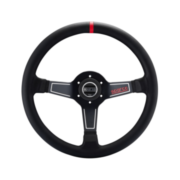 Sparco L575 Nero (350mm) stuur leer zwart (Universeel) | SP-15L750PL |