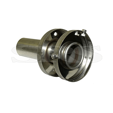 SRS Auspuff Schalldämpfer 100mm Doppel Ring (universal) | SRS-SIL-G55B2 | A4H-TECH / ALL4HONDA.COM