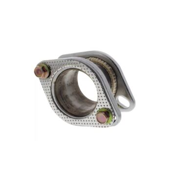 SRS 2-Montagelöcher auspuff adapter 6cm (universal)