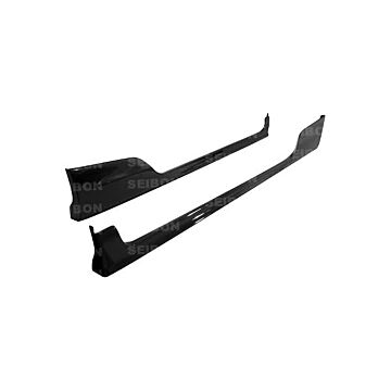 Seibon Carbon Fiber Type R style seitenschürzen (Civic 01-06 3drs) | SS0204HDCVSI-TR | A4H-TECH.COM