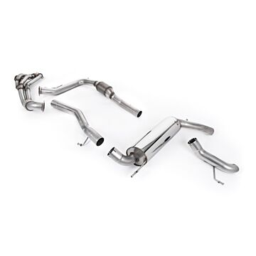 Milltek SS exhaust system  3'' / 76mm turn down tip + 3'' exhaust manifold (Honda Civic 07-12 Type R FN2)