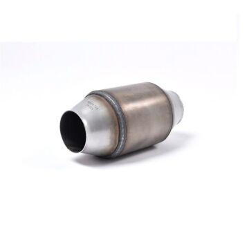 SRS High flow RVS Race katalysator 200 cell 3'' / 76mm (universeel) | SRS-200CELLCAT-3.00 | A4H-TECH / ALL4HONDA.COM