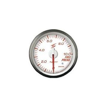 STRI DSD serie Brandstof druk Meter Club Sport Wit/amber LED 52mm (universeel) | STRI-CS5205W | A4H-TECH.COM