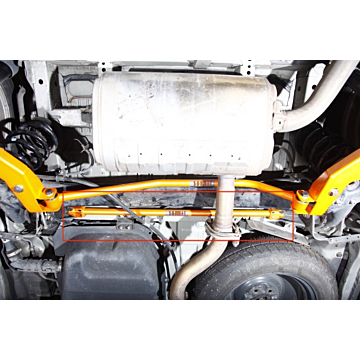 Summit aluminium tie bar achter onderzijde (Civic 2015) | A4H-TECH.COM