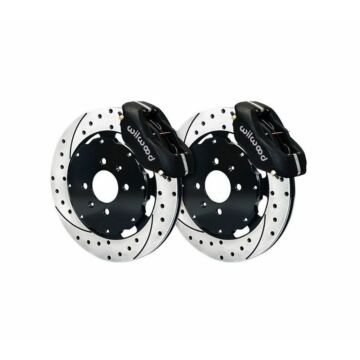 Wilwood Forged Dynalite 280mm 4-pot Big Brake Kit black (Honda Civic/CRX/Del sol) | WW-140-8695-D | A4H-TECH / ALL4HONDA.COM