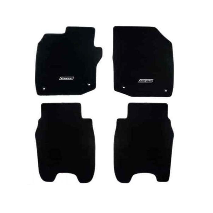 OEM Honda Fußmatten satz ''elegance'' Schwarz/Grau (RHD) (Honda Civic 13-16 5 drs/tourer) | 08P15-TV0-530A | A4H-TECH / ALL4HONDA.COM