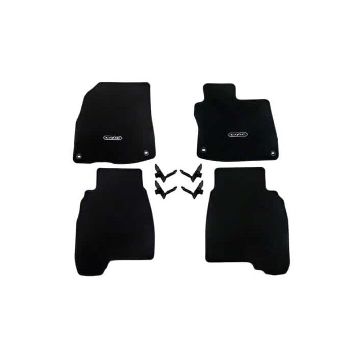 OEM Honda floor mat set ''elegance'' (Civic 07-12 3drs) | 08P15-SMR-611A  | A4H-TECH.COM