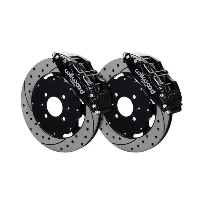 Wilwood Forged dynapro-6 310mm 6-pot Big Brake Satz schwarz (Civic/CRX/Del sol) | WW-140-10735-D | A4H-TECH.COM