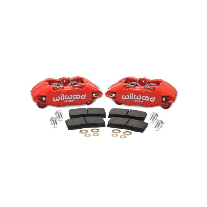 Wilwood Forged DPHA 262mm 4-pot Big Brake Kit rood (Civic/CRX/Del sol)
