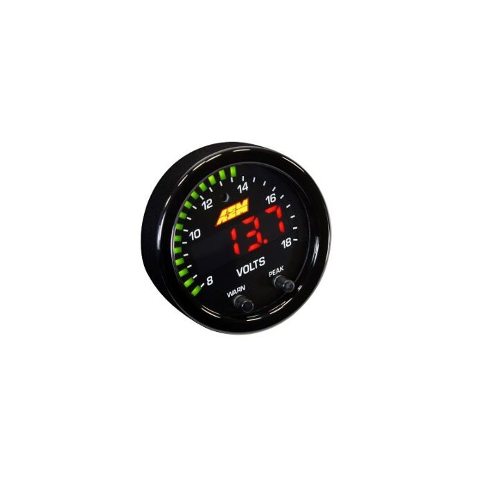 AEM X-series Digital Volt gauge 8-18V (Universal) | AEM-30-0303 | A4H-TECH.COM