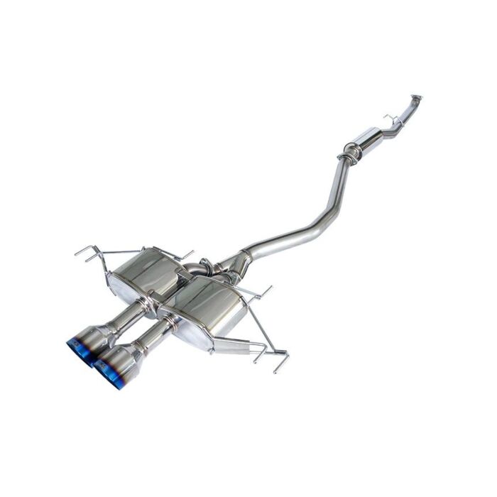 HKS Legamax Premium uitlaatsysteem RVS 76mm  (Honda Civic 2022+ 2.0 Type R turbo FL5)