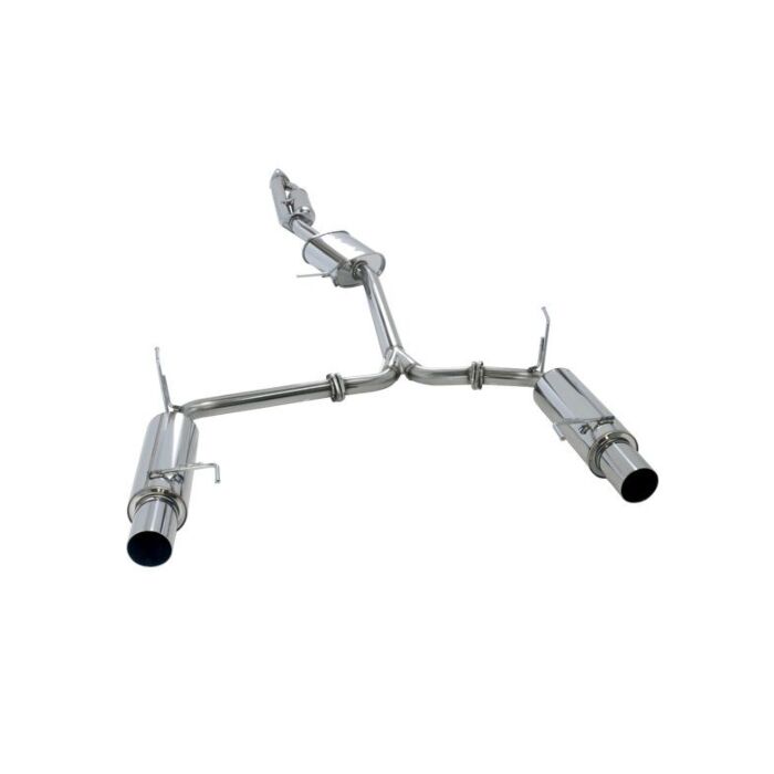 HKS Silent Hi-Power RVS Uitlaatsysteem (Honda Accord 03-07 2.4)