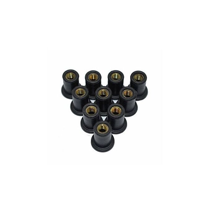 H-Gear rubber M6 blind rivets 20-piece kit (universal) | HG-DBR6-16 | A4H-TECH.COM
