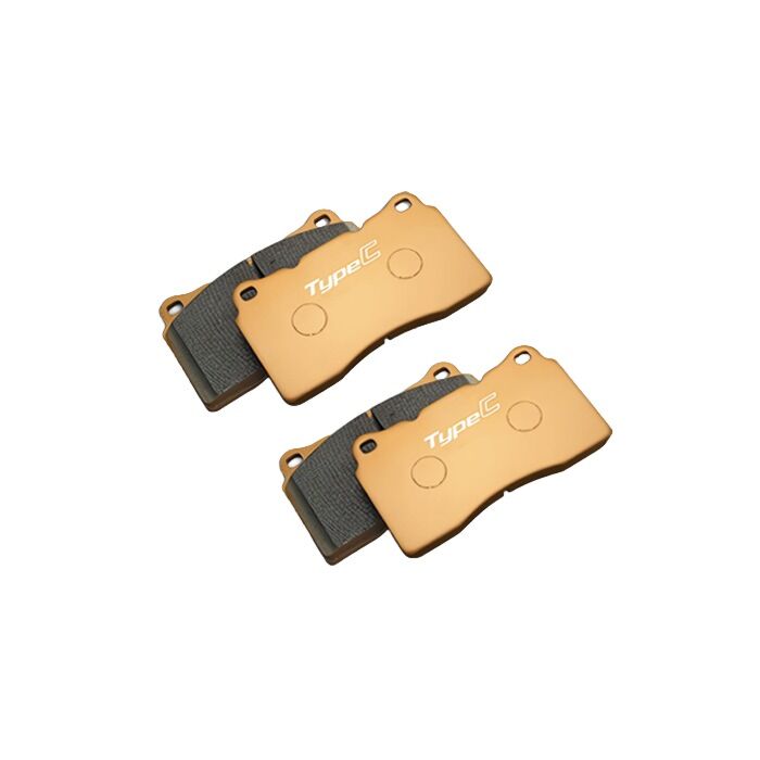 Mugen Pastillas de freno delanteras de competición (Honda Civic 2015+ Type R Turbo FK2/FK8/FL5) | 45022-XMEB-K000 | A4H-TECH