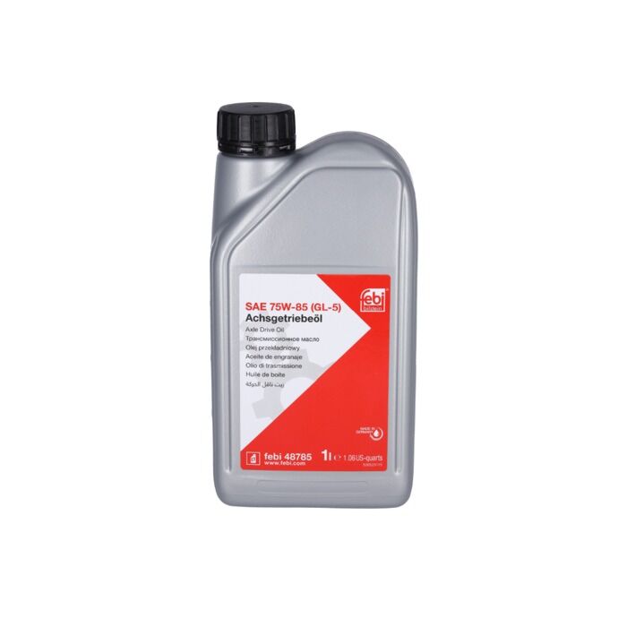 Febi Versnellingsbak olie 75W-85 GL-5 1 liter (universeel) | 48785 | A4H-TECH