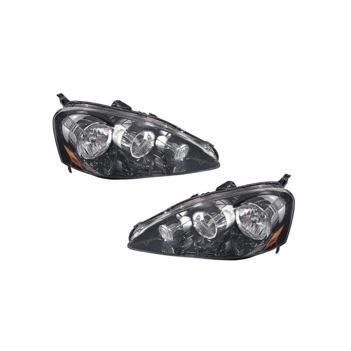DEPO head lights black JDM (Integra 05-06 facelift) | AC2518108/AC2519108 | A4H-TECH.COM