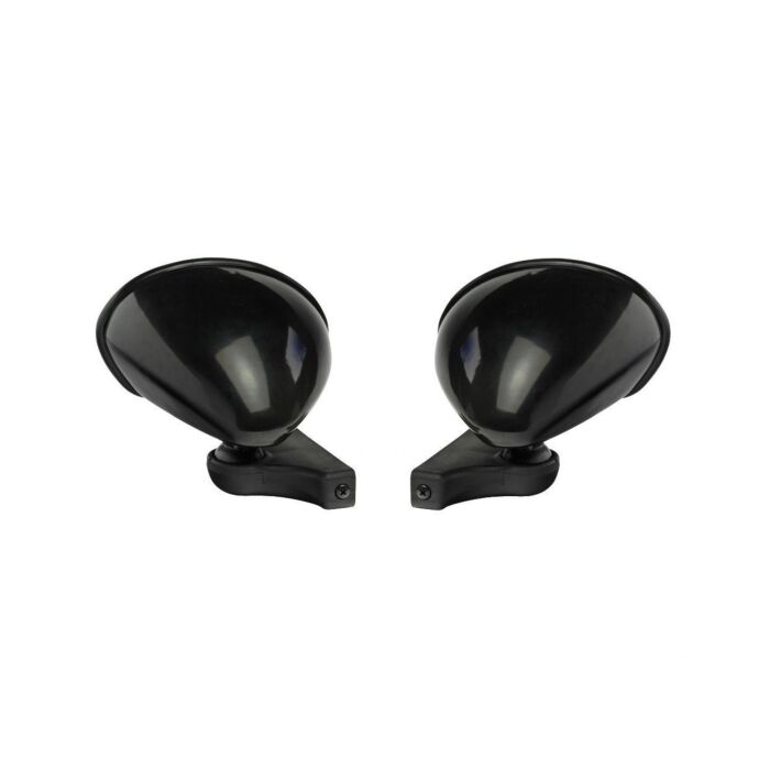 H-Gear F1 Style schwarz ABS Kunststoff spiegeln (Universal) | HG-AC-KT31 | A4H-TECH.COM