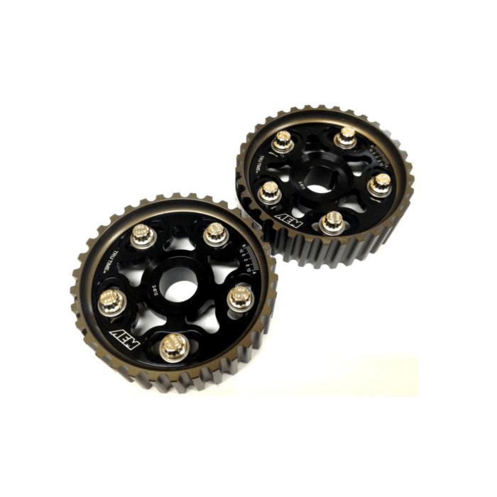 AEM Tru-Time adjustable cam gears (B/H-serie engines) | AEM-23-802BK | A4H-TECH.COM