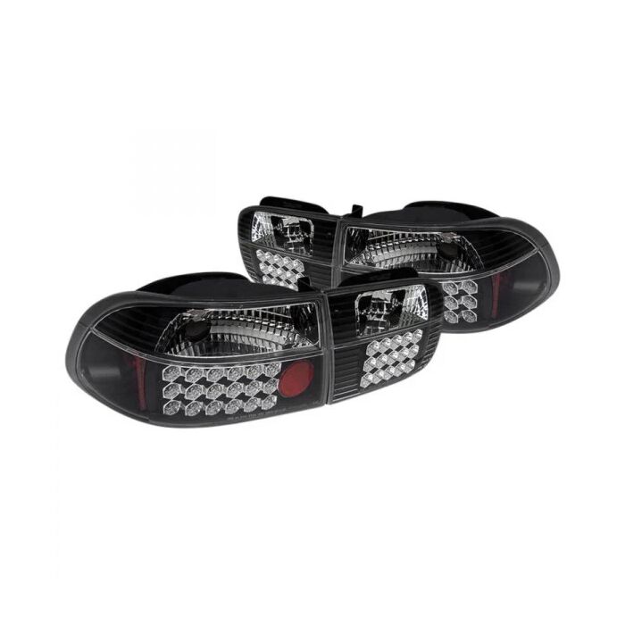 Sonar taillights black LED (Honda Civic 92-95 3drs) | A4H-TECH