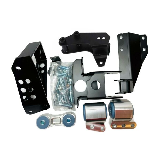 Bull Boost Performance Aluminum motorsteunen set AWD K-Swap (Honda Civic/CRX 88-91) | BB-01-079355257940 | A4H-TECH