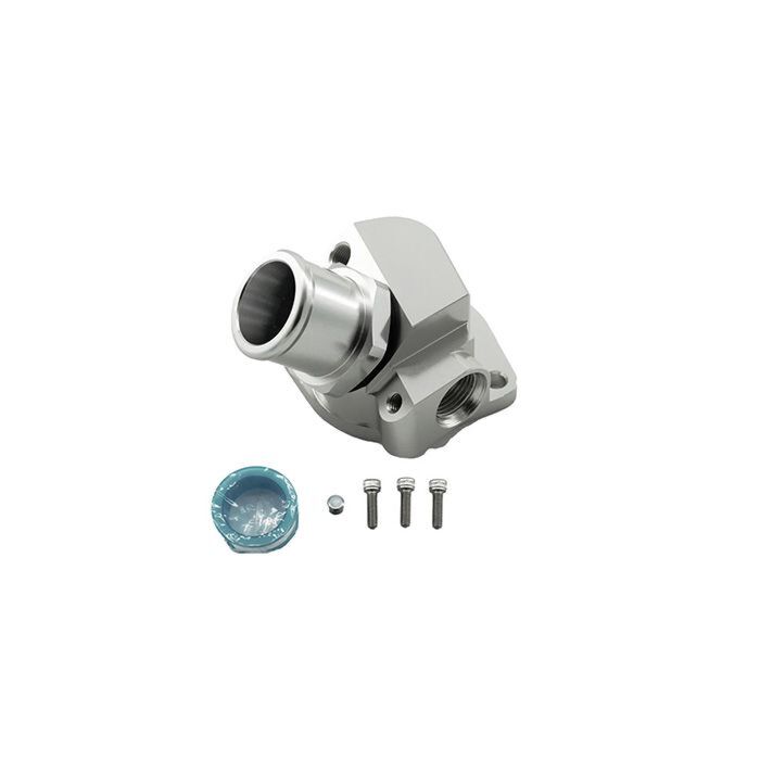 Bull Boost Performance Aluminum thermostat housing (Honda B/D-series engines) | BB-01-720053572018 | A4H-TECH / ALL4HONDA.COM