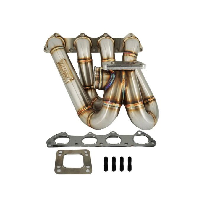 Bull Boost Performance Top mount T3/T4 turbo fächerkrümmer (Honda D-Serie motor) | BB-01-737123296828 | A4H-TECH.COM