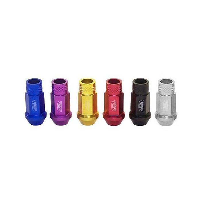 BLOX Racing Aluminium Wielmoeren M12x1.5mm (Conisch) | BXAC-00103-X | A4H-TECH.COM