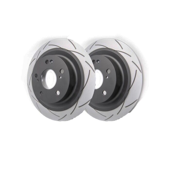 DBA Street series T2 Remschijven achterzijde (Honda Civic 2017+ 2.0 Type R Turbo FK8/FL5) | DBA-DBA3701S | A4H-TECH