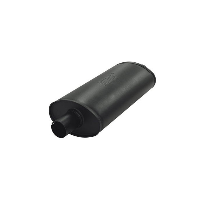 Simons Muffler Big oval 2'' steel (universal) | U325100 | A4H-TECH.COM