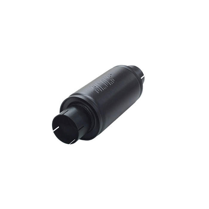 Simons Muffler Turbonnet round 3'' steel (universal)  | U457600 | A4H-TECH.COM