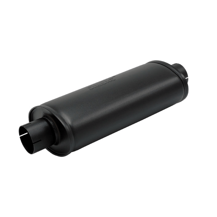 Simons muffler Turbo oval 3'' steel (universal) | U327600 | A4H-TECH.COM