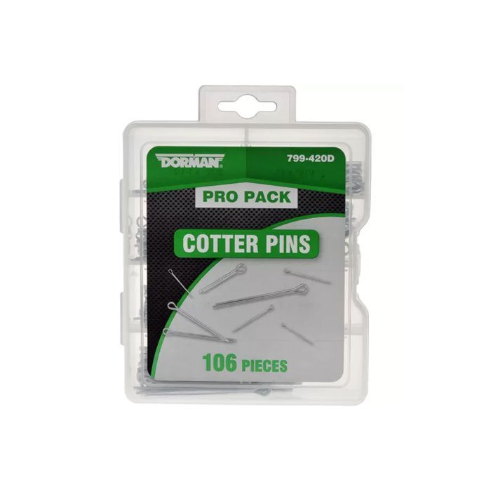 Dorman Splinte Sortimentskasten 106-tielig (universal) | DM-799-420D | A4H-TECH / ALL4HONDA.COM