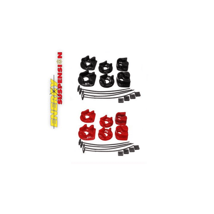 Energy Suspension engine mount PU inserts (Civic/CRX 88-91 1.6 VTEC) | EN-16.1109 | A4H-TECH.COM