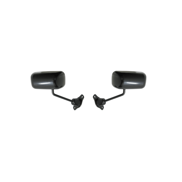 H-Gear F1 stijl zwart ABS plastic spiegels (universeel) | HG-AC-KT31 | A4H-TECH.COM