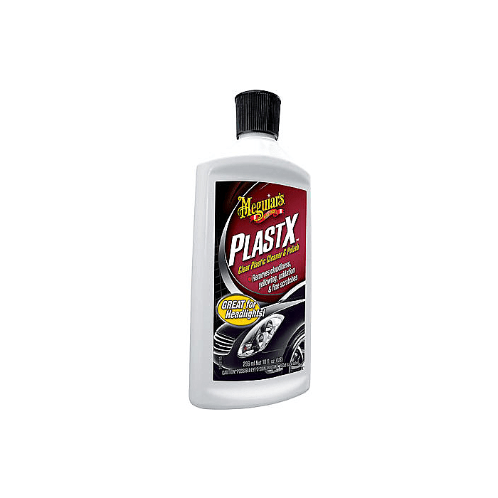 Meguiar's PlastX Clear Plastic Cleaner & Polish bottle 296ml (universal) | G12310 | A4H-TECH.COM