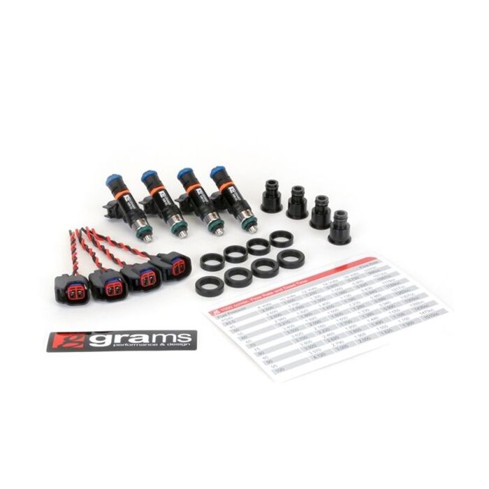 Grams Performance injectors (Honda B/D/H/F-serie engines) | G2-0550-0500X | A4H-TECH.COM