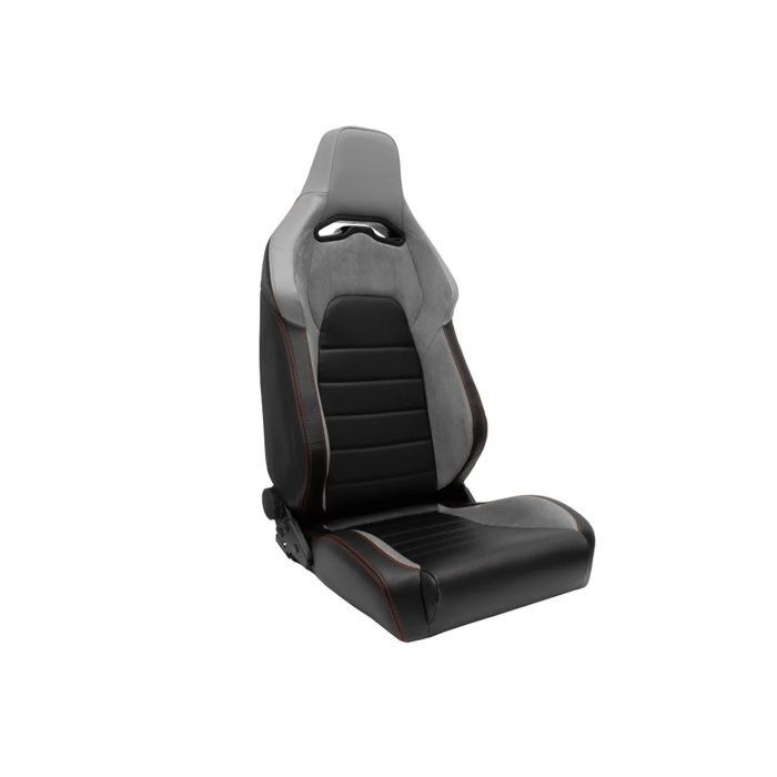H-Gear Verstellbar schalensitz type VGR schwarz/grau/rot (universal) | AUS-SS-45BLG | A4H-TECH / ALL4HONDA.COM

