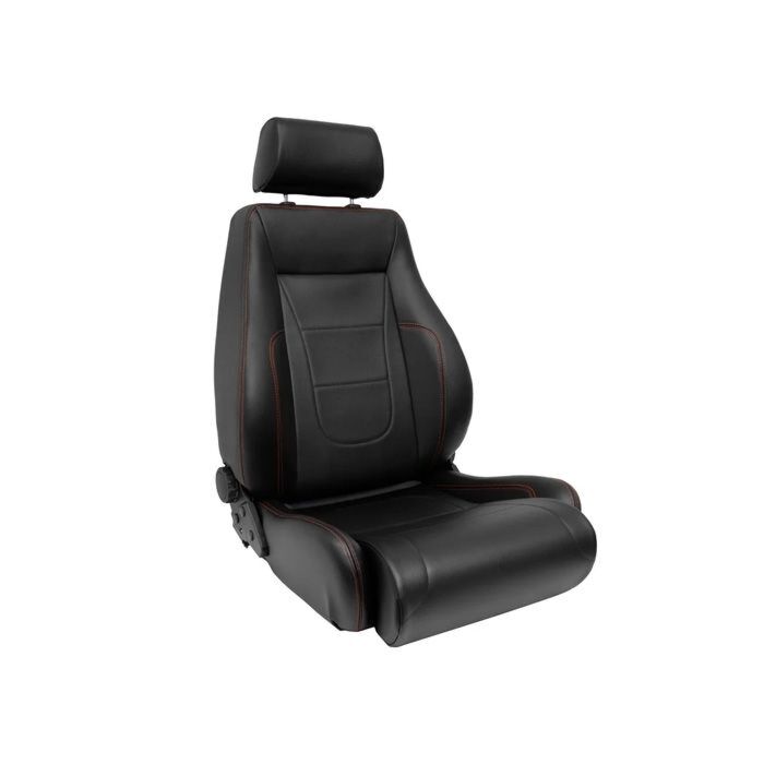 H-Gear Verstellbar schalensitz type Retro II schwarz/rot (universal) | AUS-SS-65LR | A4H-TECH / ALL4HONDA.COM