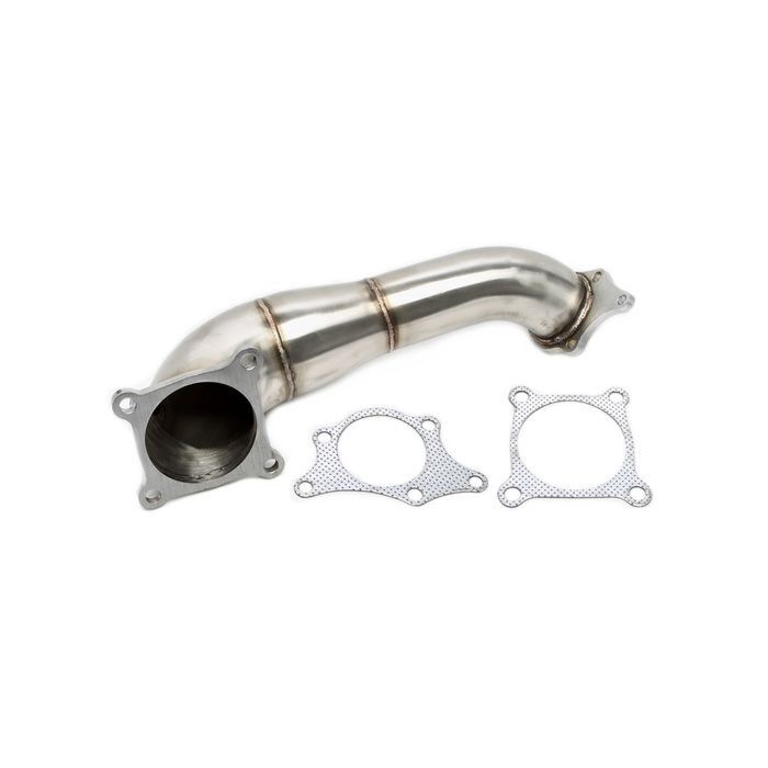 H-Gear Pro-Line Edelstahl katalysator ersatz/downpipe 76MM (Honda Civic 17-21 2.0 Type R FK8) | HG-06HO001 | A4H-TECH / ALL4HONDA.COM
