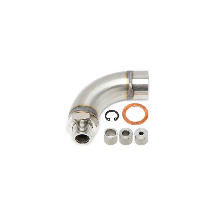 H-Gear Pro-Line Adjustable Lambda spacer 90 degrees (Cellfix) M18x1.5 (universal) | HG-07LA007 | A4H-TECH / ALL4HONDA.COM