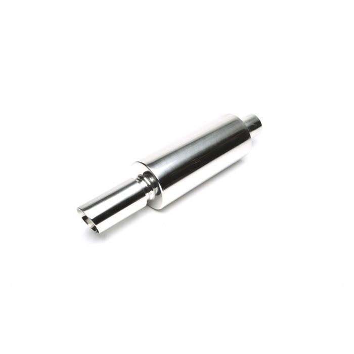 H-Gear Pro-Line RVS sport einddemper ovaal T-2 75x77mm (universeel) | HG-96UNI24 | A4H-TECH / ALL4HONDA.COM