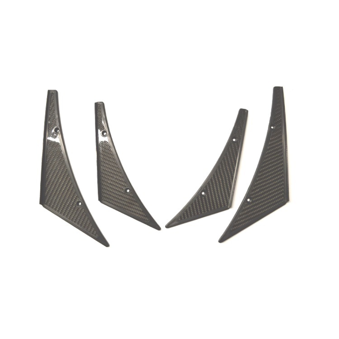 H-Gear Stoßfänger vorne canards/splitter (universal) | AE-SP-C | A4H-TECH.COM